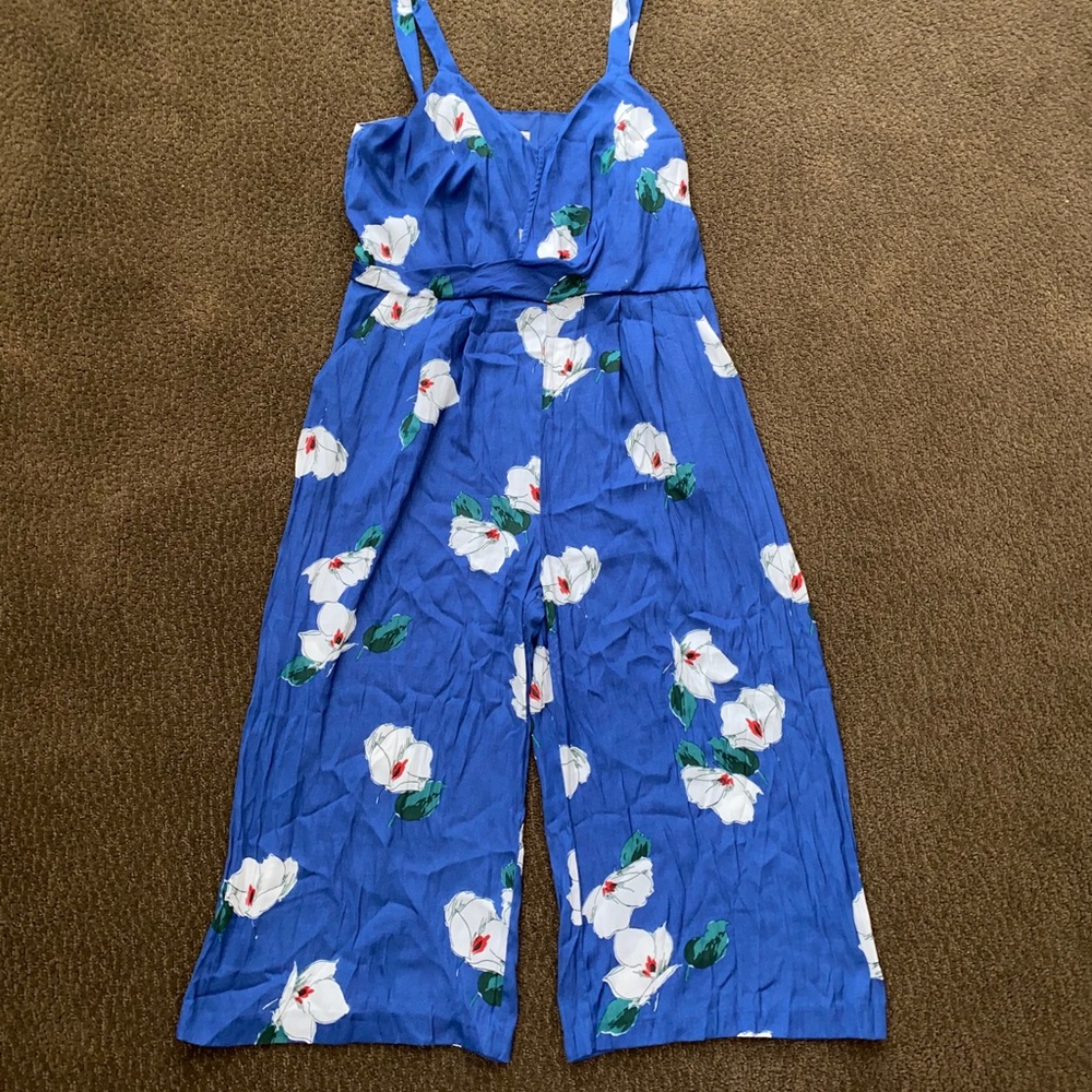 Wild Fable Blue Floral Romper